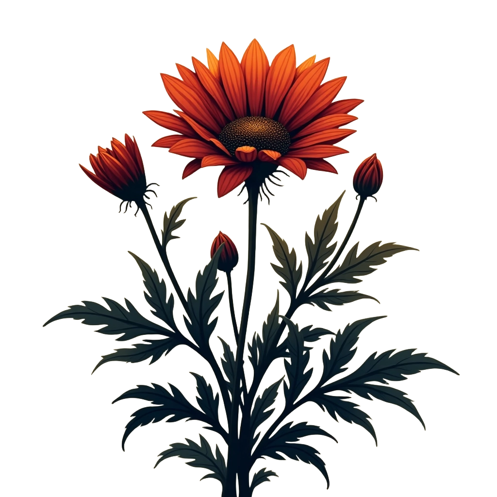 Vibrant Orange Flower